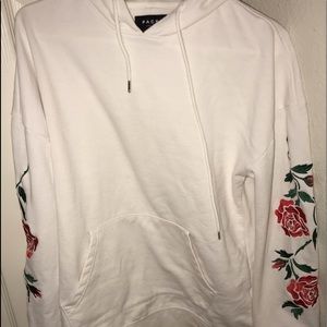 Pacsun men’s hoodie / rose peddles